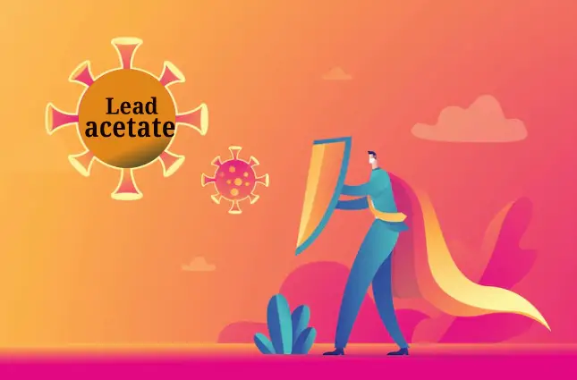 ways to expel lead acetate