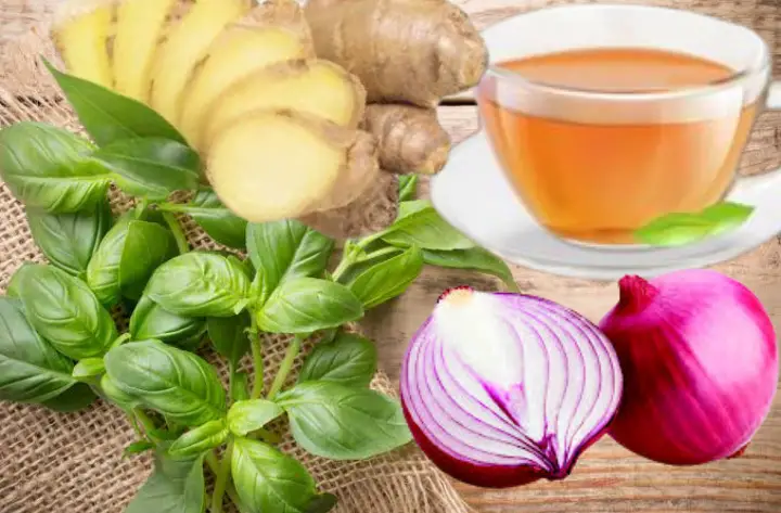 Basil leaves tea for fertility
