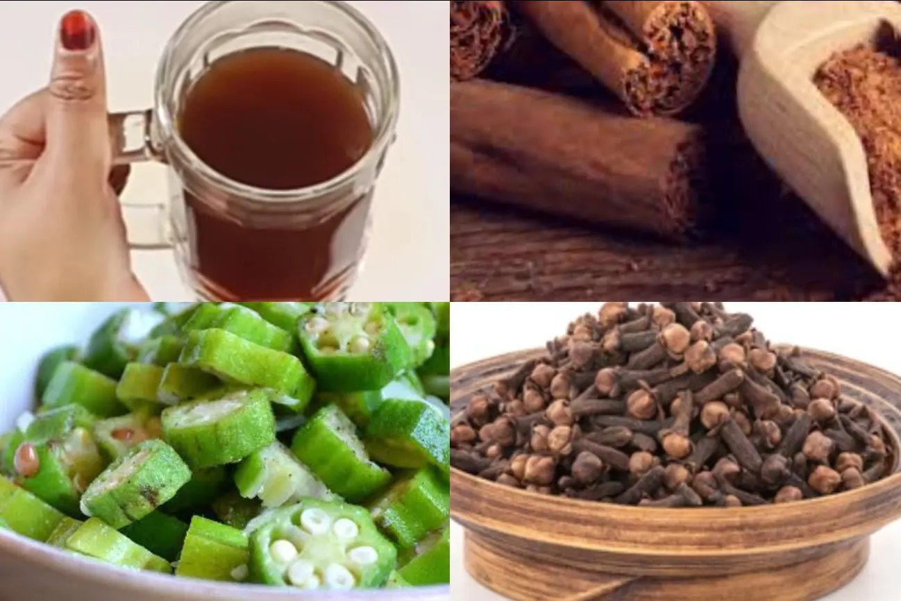 okra clove and cinnamon