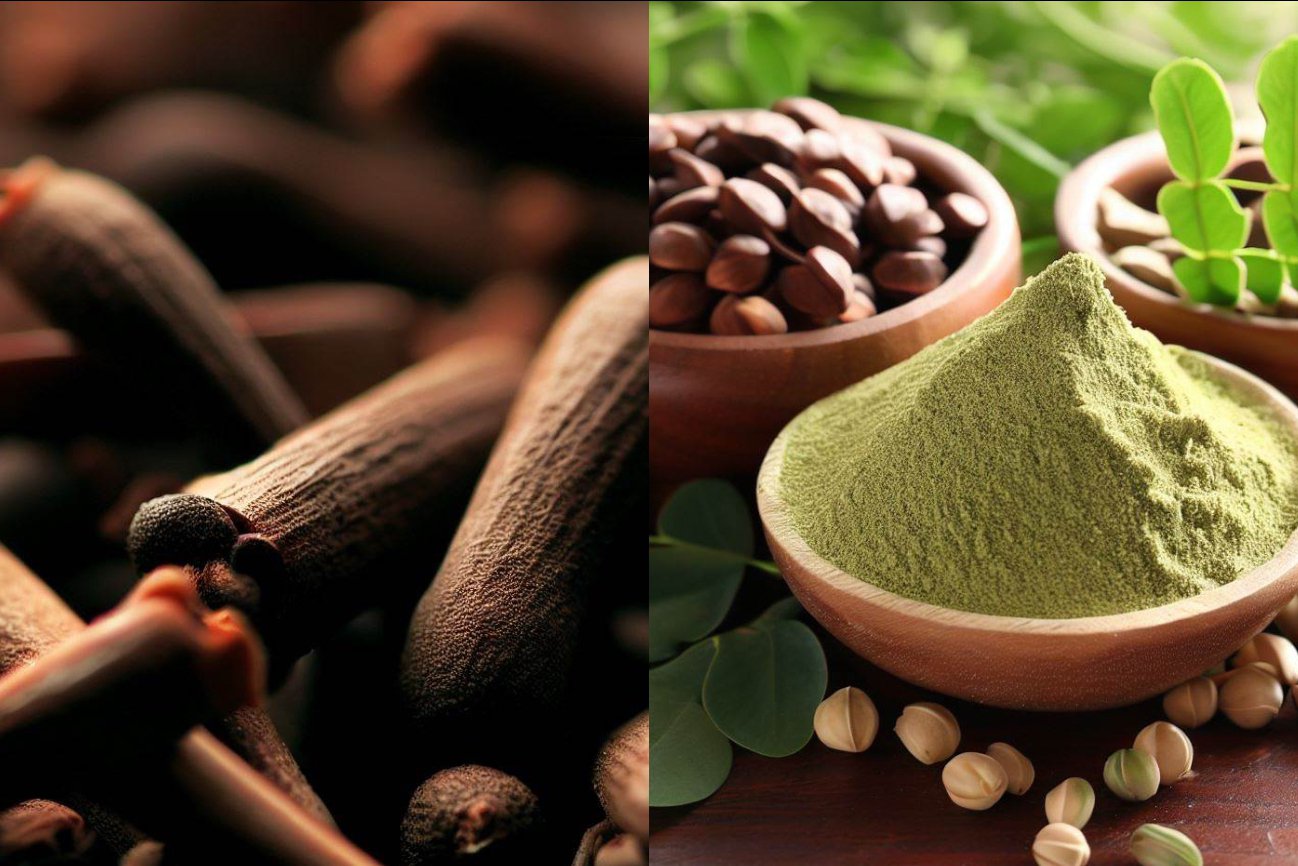 clove and moringa