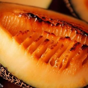 Roasted-cantaloupe