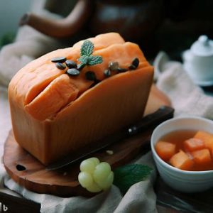 Cantaloupe-tea-loaf