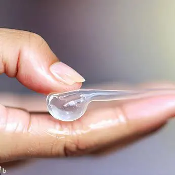 Cervical mucus is a clear, slippery fluid Cervical mucus is a clear, slippery fluid