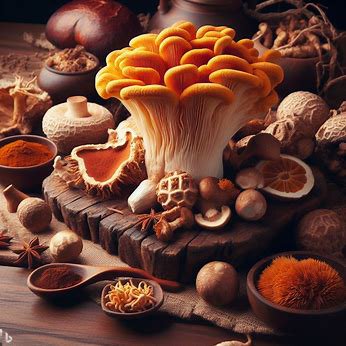 Mushrooms to combat stress